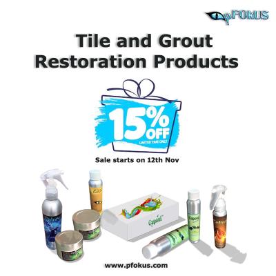 Fall Season Deals on Tile, Grout and Stone Restoration Products | pFOkUS  - Img 2