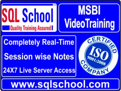 MSBI Practical Video Training - Img 1