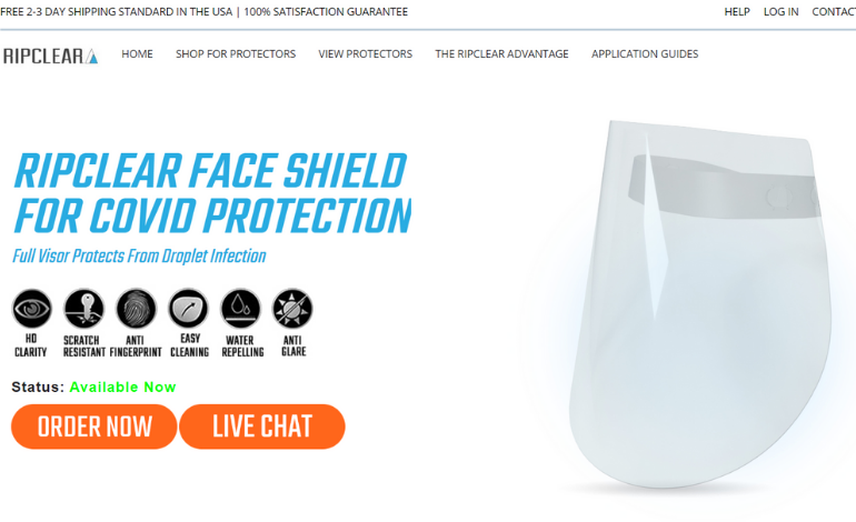 Best Faceshield Protection in USA - Ripclear - Img 2