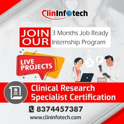 Job Oriented Internship Based Clinical Research Training  - Img 1