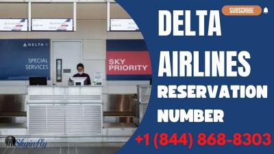 Delta Airlines Reservations Number +1 (844) 868-8303 - Img 1