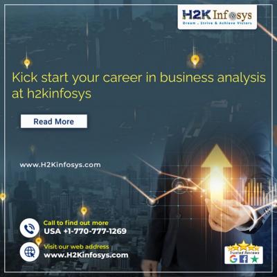 Kick start your career in business analysis at h2kinfosys - Img 1
