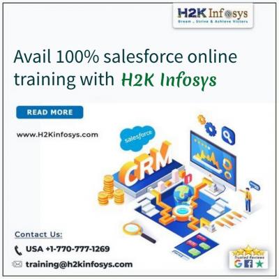 Avail 100% salesforce online training with h2kinfosys - Img 1