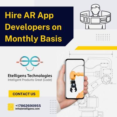 Hire AR App Developers on Monthly Basis                      - Img 1