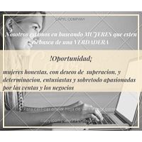 Se solicita ejecutivo en ventas
