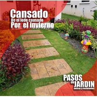 Paso de jardin cudrados 40x40