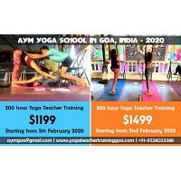 Hatha/Vinyasa Yoga Teacher Training course in Goa