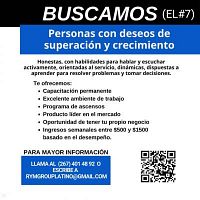 BUSCAMOS VENDEDORES, ASESORES, ADMINISTRACIÓN 