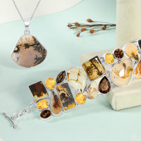 Buy Unique Scenic Agate Jewelry At Wholesale Price