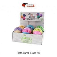 Custom bath bomb boxes with Printed Logo &amp; unique Design in USA