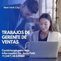 Trabajos de gerente de ventas