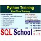 Real Time Online Training On Python @ SQL School