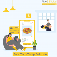 Fives Digital provides Foodtech temp solution to the online delievering platforms