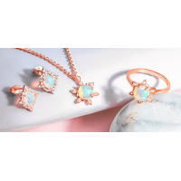 Silver Opal Jewelry | Sterling silver opal Collection