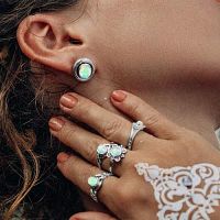 Buy Wholesale Sterling Silver Opal Collection Jewelry 