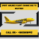 Spirit Airlines Flight Change Due To Weather |Spirit Airlines