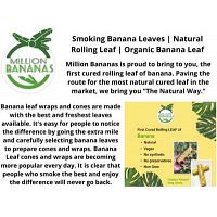 Smoking Banana Leaves | Natural Rolling Leaf | Million Bananas