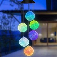 Solar Powered LED Wind Chimes!