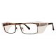 Stainless Steel Eco Style RX Safety Glasses Pentax ATTITUDE 5