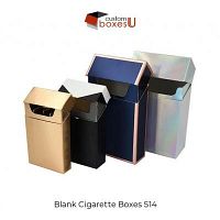 Find Blank Cigarette Boxes Made with Sturdy Material in USA