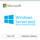 Windows Server 2022 Remote Desktop Services 5 User CALs 