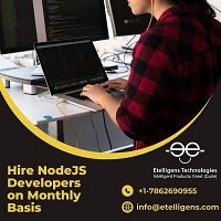 Hire NodeJS Developers on Monthly Basis                                     