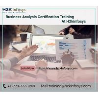 Business Analysis Certification Training At H2kinfosys