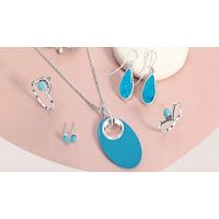 Shop Blue Turquoise Stone Jewelry At Wholesale Prices From Rananjay Exports