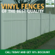 High quality materials for the fence of your business | Osceola Fence Company