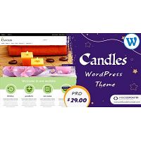 Candles WordPress Theme, Candles WordPress Templates | Webcodemonster