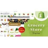 Grocery Store Shopify Theme, Grocery Store Shopify Template