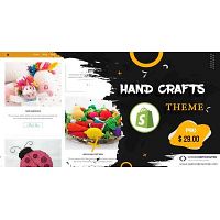 Hand Crafts Shopify Theme, Hand Crafts Website Templates