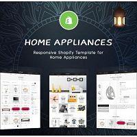 Home Appliance Shopify Theme, Kitchen Appliance Shopify Theme