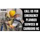 Call us For Emergency Plumber Services in Carrboro NC
