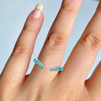 Natural turquoise beautiful ring made by rananjay exports