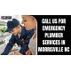 Call us For Emergency Plumber Services in Morrisville NC