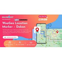 WooGeo Location Marker Dokan, WooCommerce Geolocation Plugin, WooGeo location Finder Search