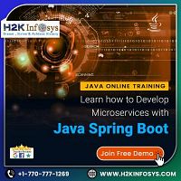 What is the advanced Java course offered by H2K Infosys?