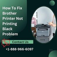 How To Fix Brother Printer Not Printing Black Problem