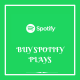 Buy Spotify plays at low prices