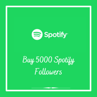 Buy 5000 Spotify followers conveniently
