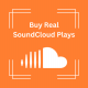 Buy real SoundCloud plays abundantly