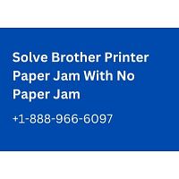 1-888-966-6097 Brother Printer Paper Jam With No Paper Jam